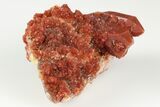 Natural Red Quartz Crystal Cluster- Morocco #190153-1
